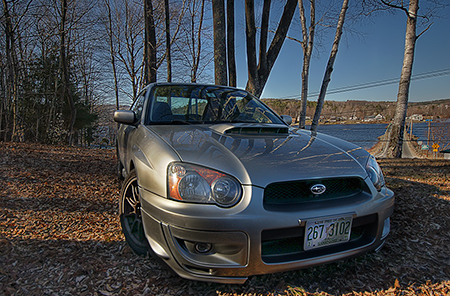 HDR 2005 WRX in NH Head On Shot